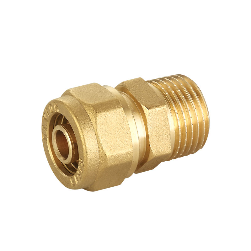 Mannelijke vrouwelijke messing sanitair pijpfitting AMT-1301
