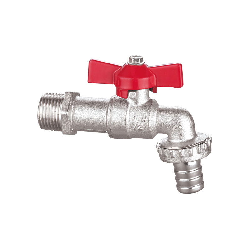 Vernikkelde messing waterkraan AMT-7011