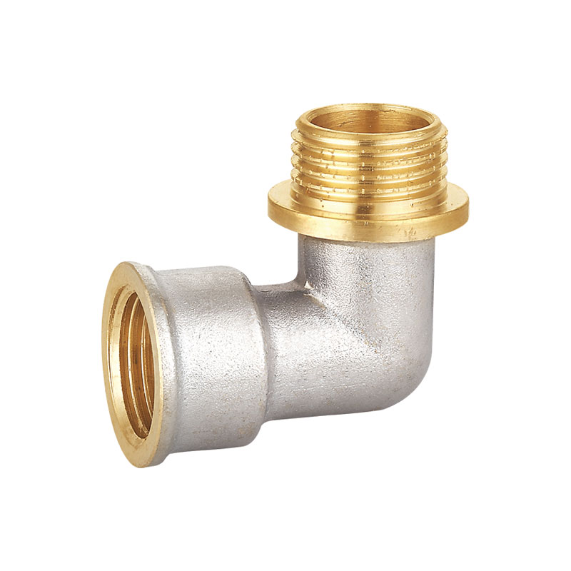 Messing elleboog connector fitting AMT-9021