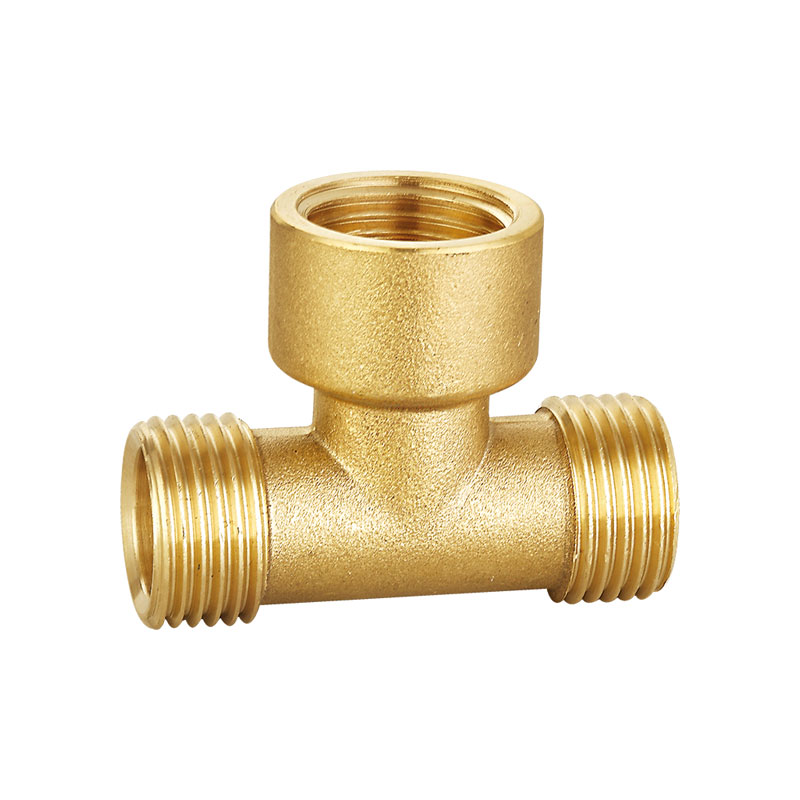 Chinese leverancier messing compressie pijpfitting AMT-1408: