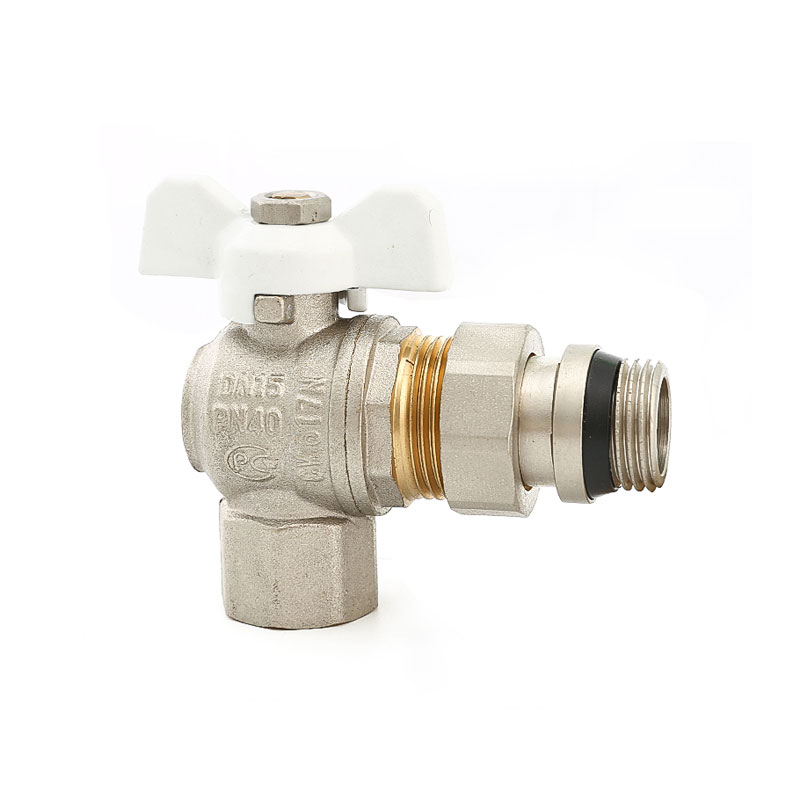 Hoge kwaliteit messing klep met live connector kogelkraan AMT-2050B