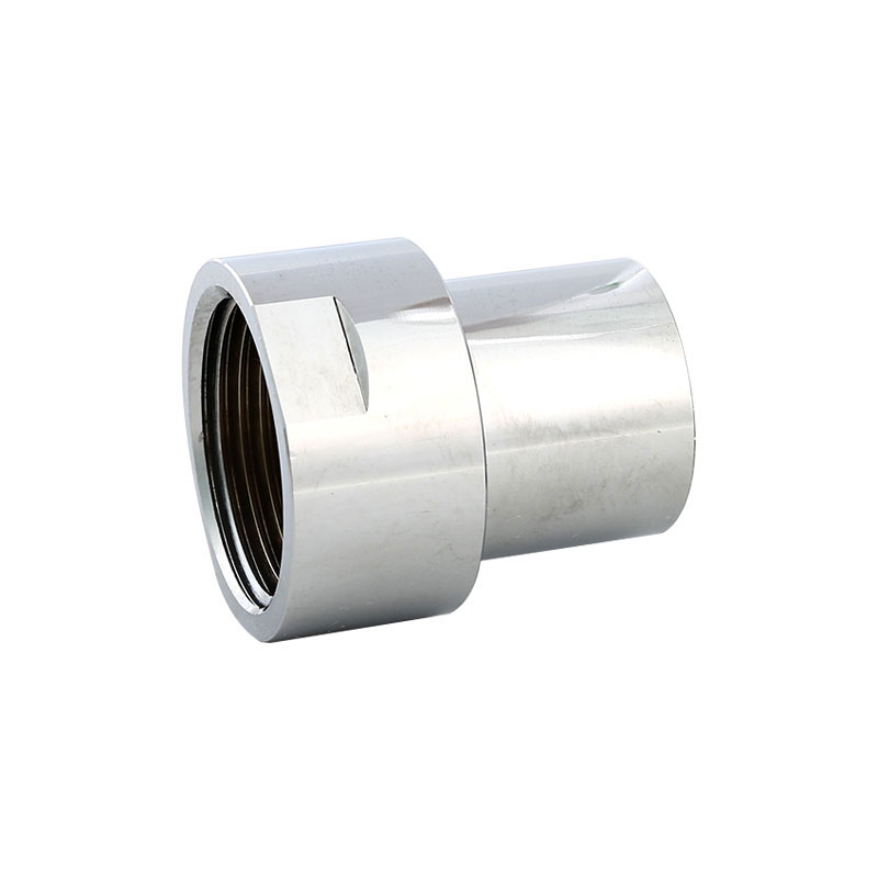 Verchroomde vrouwelijke messing fitting AMT-9042